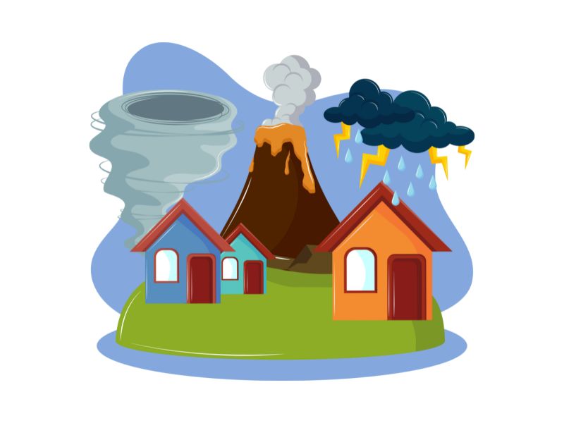 Diverse catastrofi naturali