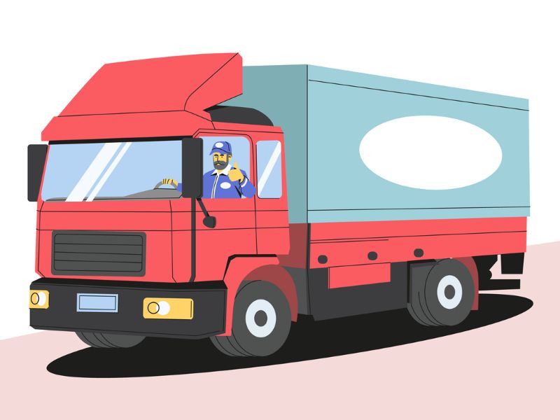 illustrazione autocarro